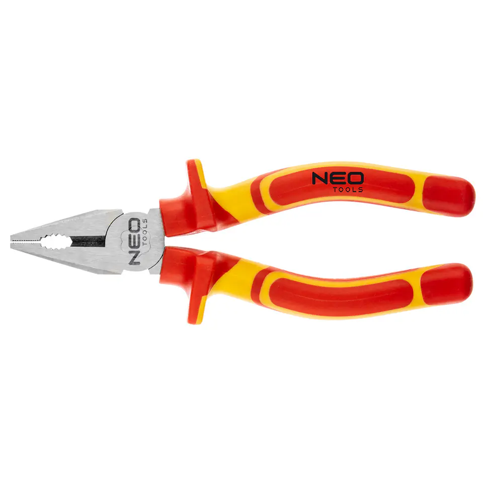 ⁨Universal pliers200 mm 1000V, CrV, polished⁩ at Wasserman.eu