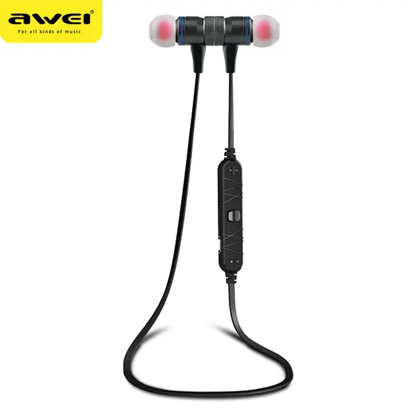 AWEI słuchawki sportowe Bluetooth A920BL czarny/black magnetyczne w sklepie Wasserman.eu