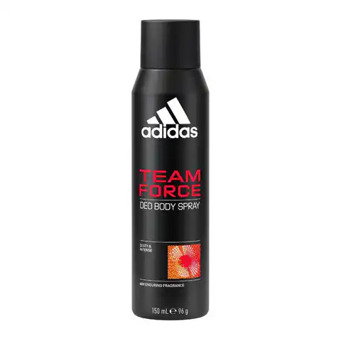 ⁨Adidas Team Force Dezodorant w sprayu dla mężczyzn 150ml⁩ w sklepie Wasserman.eu