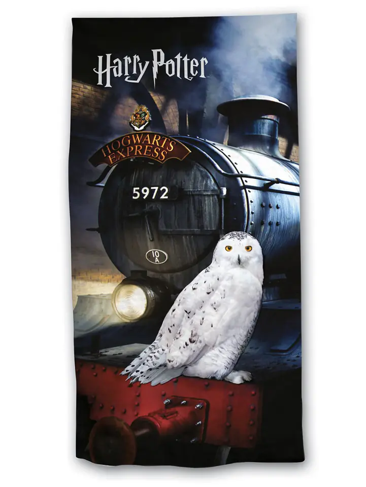 ⁨Ręcznik bawełniany 70x140 Harry Potter Hedwiga⁩ w sklepie Wasserman.eu