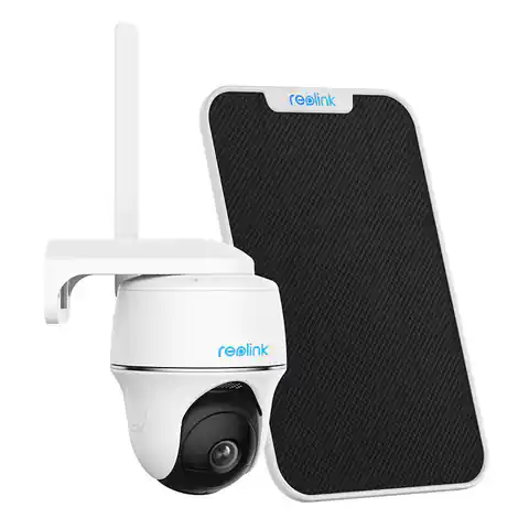 ⁨IP Camera REOLINK GO PT PLUS wireless 4G LTE with battery and dual lens White⁩ at Wasserman.eu