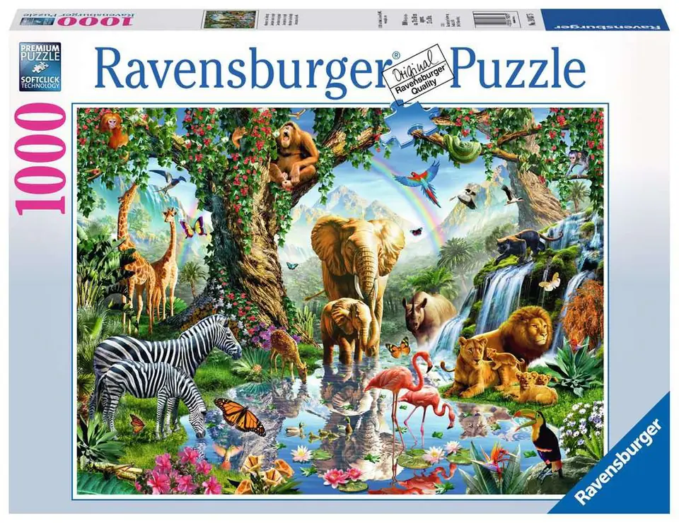 ⁨Puzzle 1000 elementów  Przygoda w dżungli⁩ w sklepie Wasserman.eu