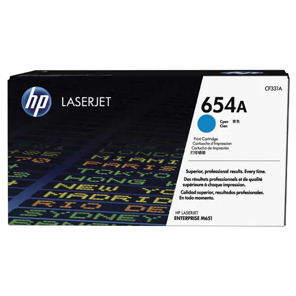⁨HP oryginalny toner CF331A, HP 654A, cyan, 15000s⁩ w sklepie Wasserman.eu