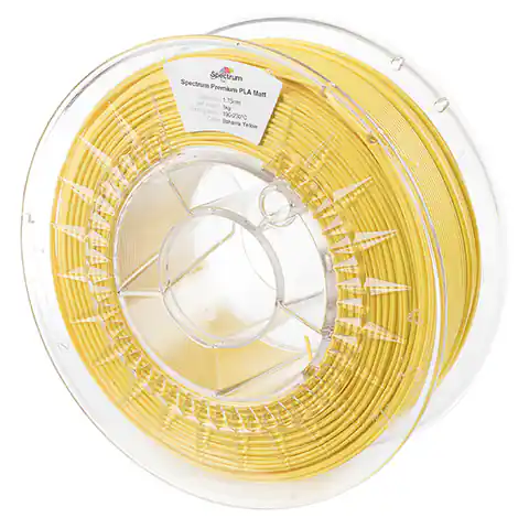⁨Spectrum 3D filament, PLA Matt, 1,75mm, 1000g, 80242, bahama yellow⁩ w sklepie Wasserman.eu