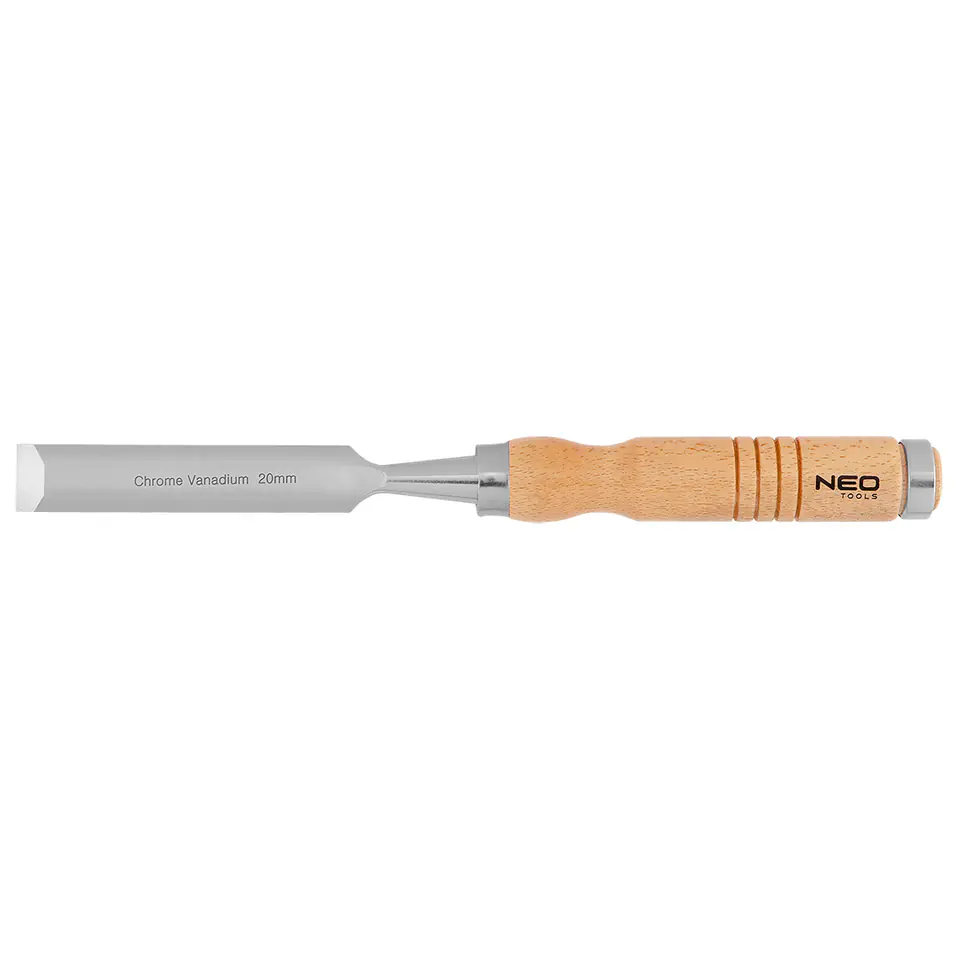⁨Dłuto 20 mm, CRV, uchwyt drewniany⁩ w sklepie Wasserman.eu