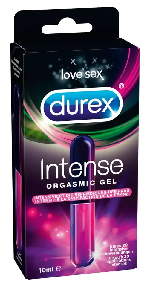⁨PREZERWATYWY DUREX GEL INTENSE ORGASMIC10ML⁩ w sklepie Wasserman.eu