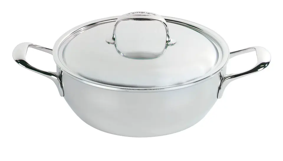 Deep frying pan with 2 handles DEMEYERE Atlantis 7 24 cm at Wasserman.eu