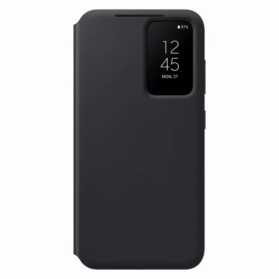 ⁨Etui Samsung Smart View Wallet Case do Samsung Galaxy S23 pokrowiec z inteligentną klapką okienkiem portfel na kartę czarne⁩ w sklepie Wasserman.eu