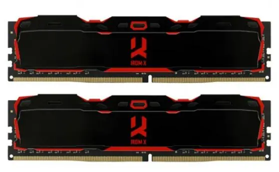 ⁨DDR4 IRDM Memory X 32GB/3200 (2*16GB)16-20-20 Black⁩ at Wasserman.eu