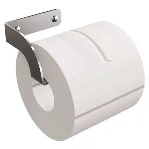 ⁨Uchwyt na papier toaletowy TECHNIC stal nierdzewna polerowana⁩ w sklepie Wasserman.eu
