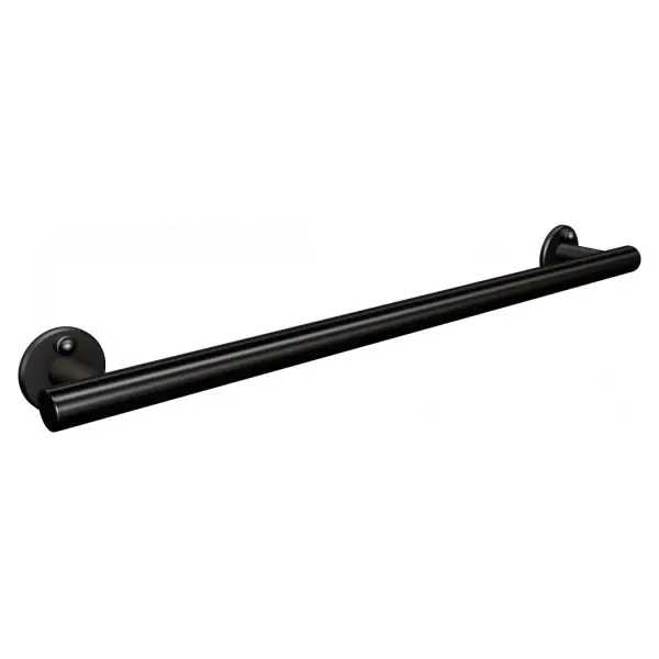 Uchwyt prosty prysznicowy 57 cm czarny w sklepie Wasserman.eu