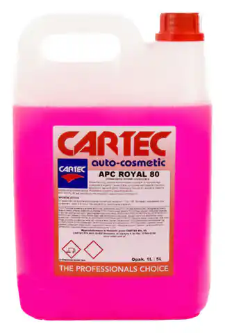 ⁨Cartec APC Royal 80 5L - uniwersalny środek czyszczący⁩ w sklepie Wasserman.eu