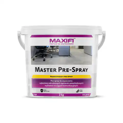 ⁨Maxifi Master Pre-Spray P612 2kg - skoncentrowany pre-spray w proszku⁩ w sklepie Wasserman.eu