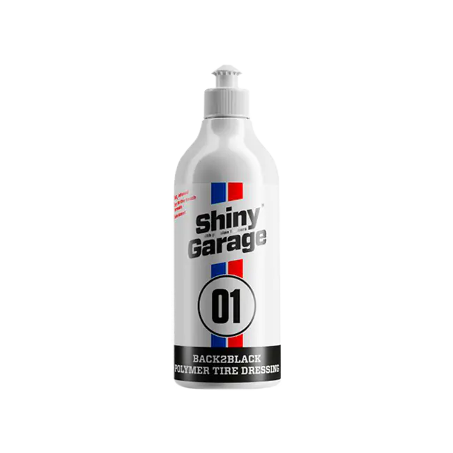 ⁨Shiny Garage Back2Black Tire Dressing 500ml -satynowy dressing do opon⁩ w sklepie Wasserman.eu