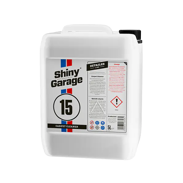 ⁨Shiny Garage Carpet Cleaner 5L - produkt do czyszczenia tapicerki materiałowej⁩ w sklepie Wasserman.eu