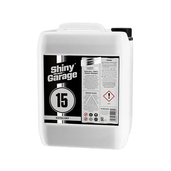 ⁨Shiny Garage Extra Dry 5L - produkt do czyszczenia podsufitki⁩ w sklepie Wasserman.eu
