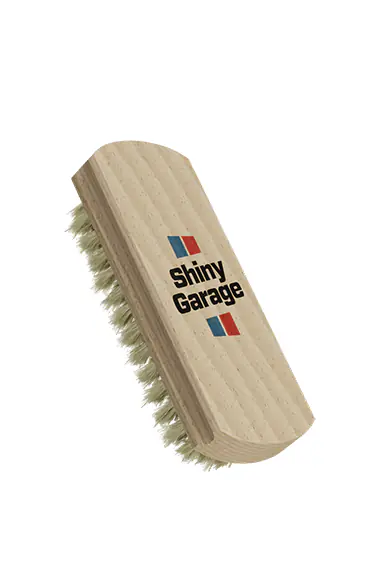 ⁨Shiny Garage Leather Brush -szczotka do skór⁩ w sklepie Wasserman.eu