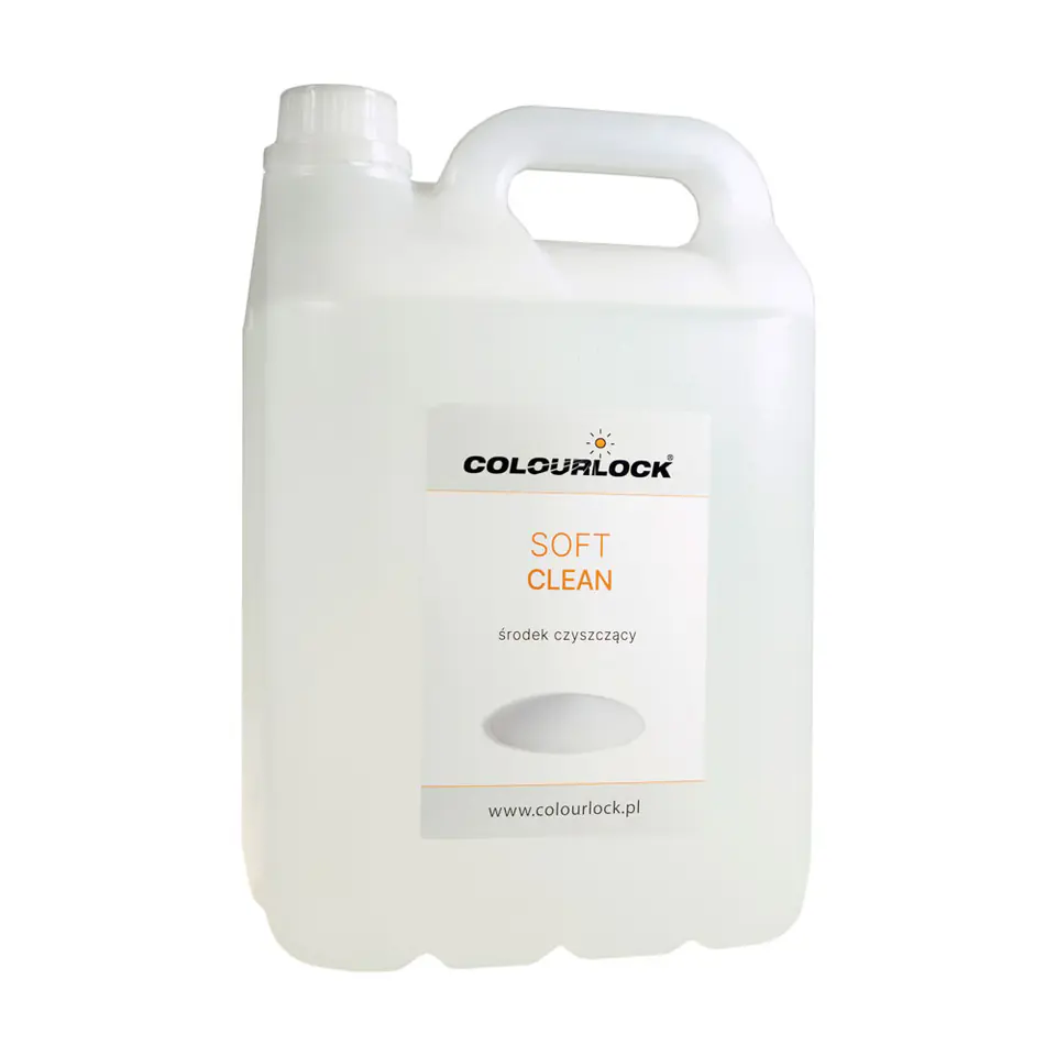 ⁨Colourlock Soft Clean 5L - usuwa plamy i zabrudzenia w skórach gładkich⁩ w sklepie Wasserman.eu