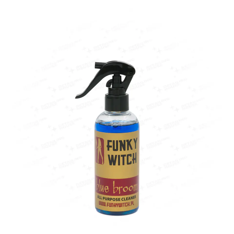 ⁨Funky Witch Blue Broom All Purpose Cleaner 215ml - uniwersalny środek czyszczący⁩ w sklepie Wasserman.eu