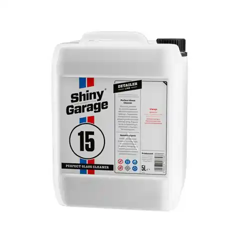 ⁨Shiny Garage Perfect Glass Cleaner 5L -płyn do mycia szyb⁩ w sklepie Wasserman.eu