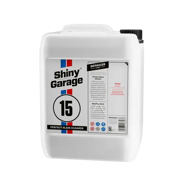 ⁨Shiny Garage Perfect Glass Cleaner 5L - płyn do mycia szyb⁩ w sklepie Wasserman.eu