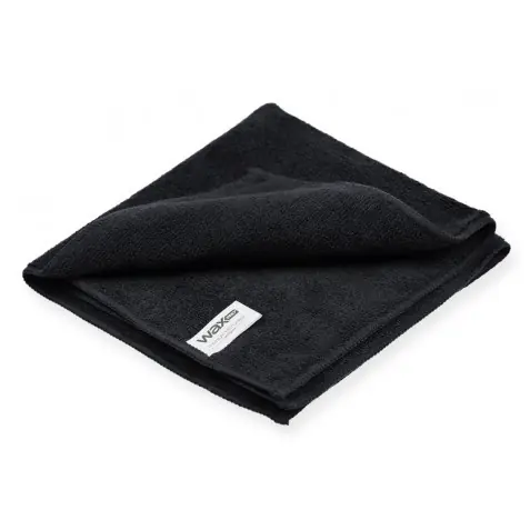 ⁨WaxPro Premium Microfiber Black360 gsm 40x40cm⁩ w sklepie Wasserman.eu