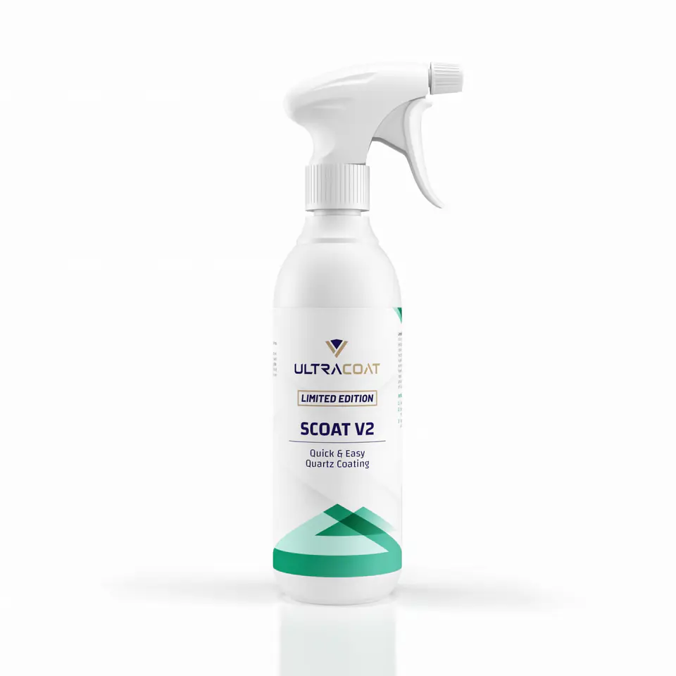 ⁨Ultracoat Scoat v2 500ml - powłoka kwarcowa, odżywka do powłok ceramicznych⁩ w sklepie Wasserman.eu