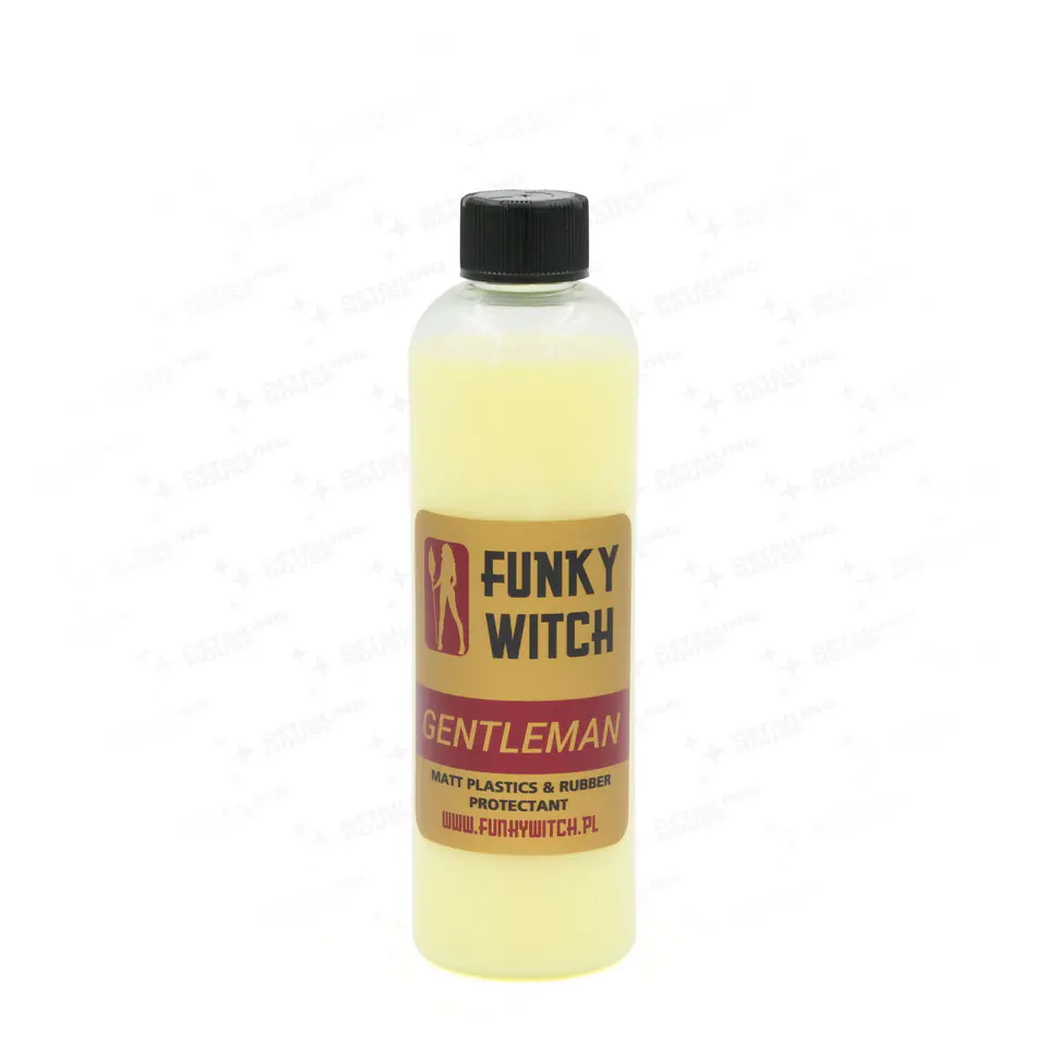 ⁨Funky Witch Gentleman 500ml - zabezpiecza kokpit, elementy plastikowe oraz gumowe⁩ w sklepie Wasserman.eu