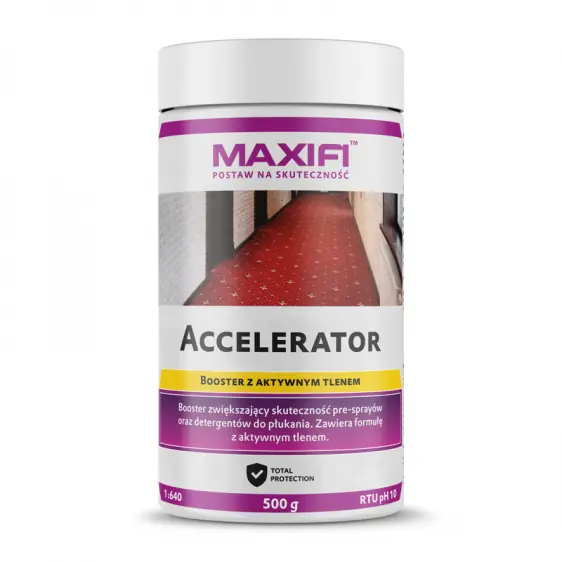 ⁨Maxifi Accelerator - produkt wspomagający pre-spray 500g⁩ w sklepie Wasserman.eu