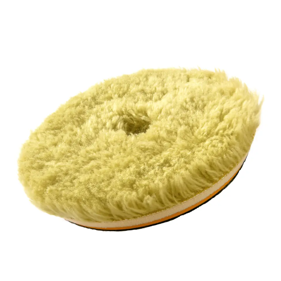 ⁨Honey Ultra Cut Wool Pad 75/80mm - mocno tnący pad z wełny⁩ w sklepie Wasserman.eu