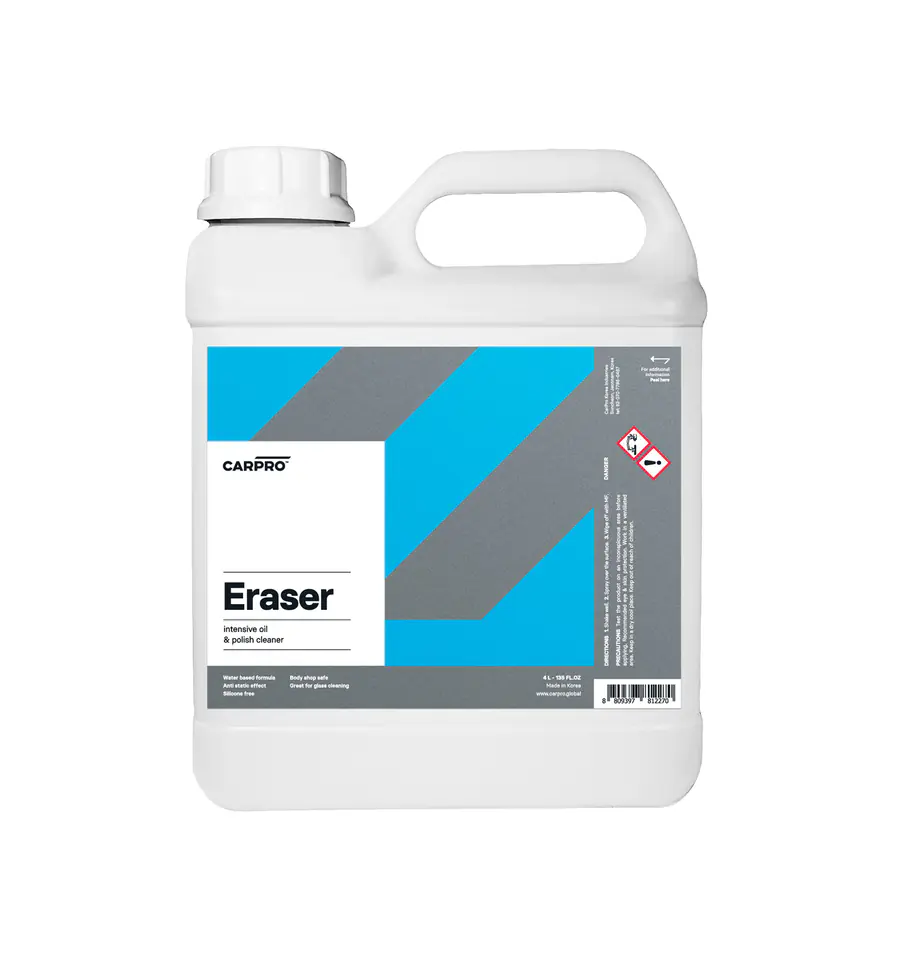 ⁨CarPro Eraser 4L - odtłuszcza lakier przed woskiem powłoką⁩ w sklepie Wasserman.eu