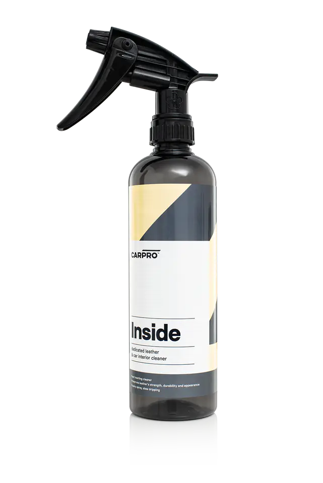 ⁨CarPro Inside Cleaner 500ml - preparat do czyszczenia skóry i wnętrza auta⁩ w sklepie Wasserman.eu