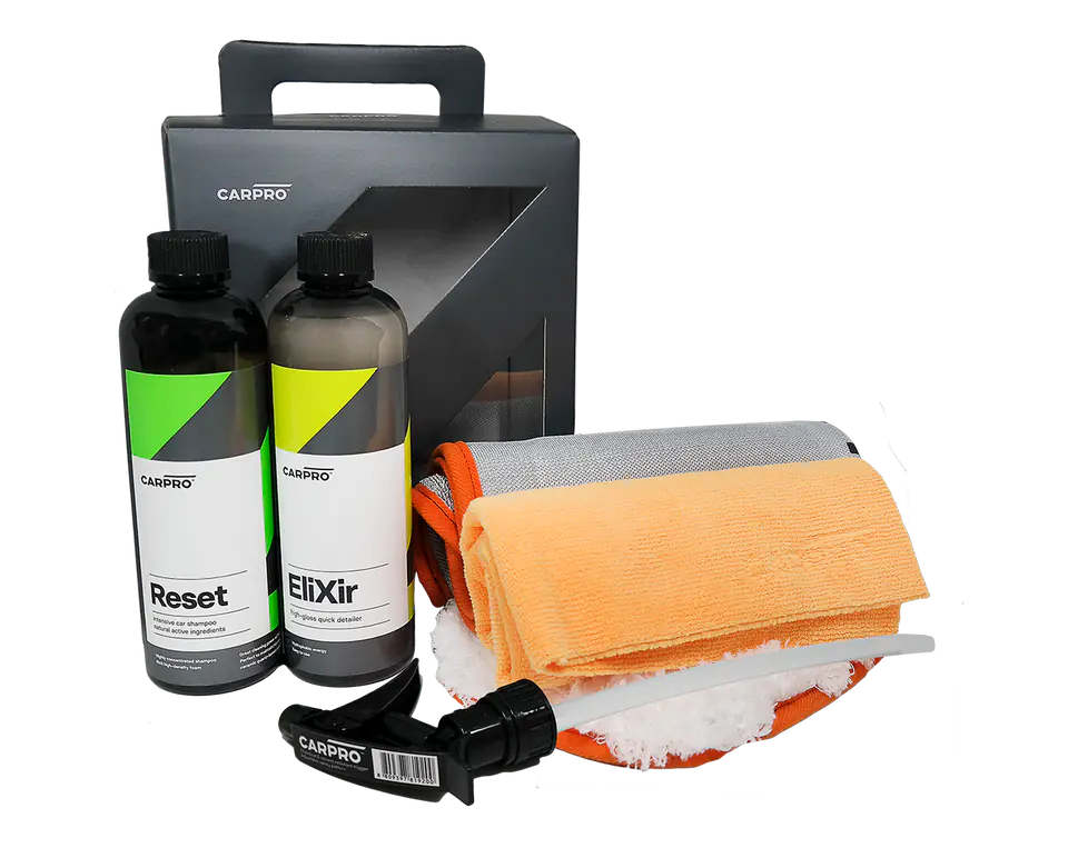 ⁨CarPro Wash Box Kit - zestaw do pielęgnacji lakieru, idealny dla początkujących⁩ w sklepie Wasserman.eu