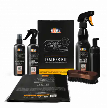 ⁨ADBL Leather Kit - zestaw produktów do czyszczenia i pielęgnacji tapicerki skórzanej⁩ w sklepie Wasserman.eu