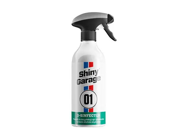 ⁨Shiny Garage D-Sinfector 500ml -preparat do dezynfekcji rąk⁩ w sklepie Wasserman.eu