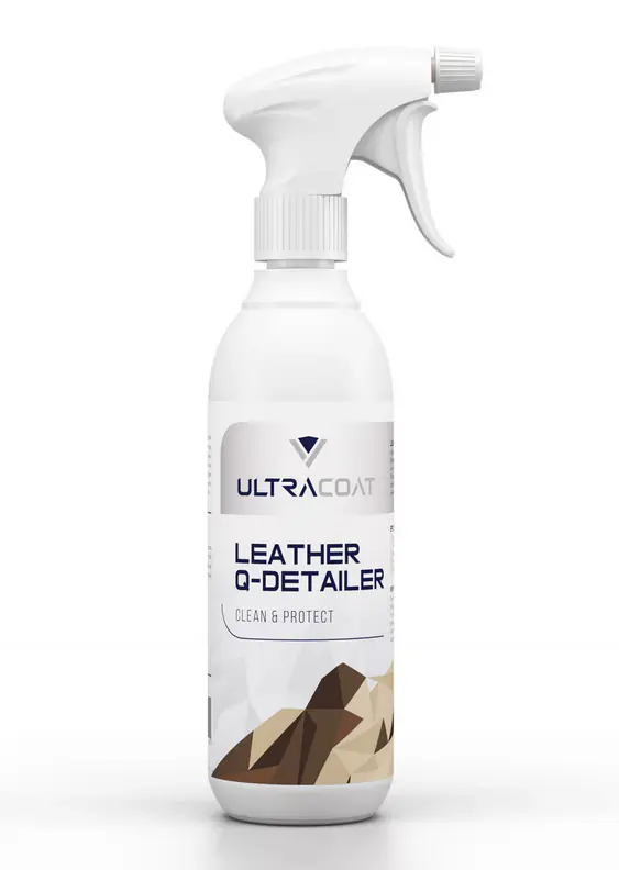 ⁨Ultracoat Leather Q-Detailer - produkt do czyszczenia i zabezpieczenia skóry 500ml⁩ w sklepie Wasserman.eu