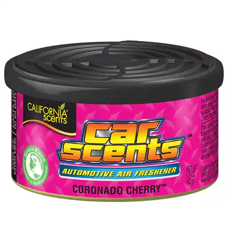 ⁨California Scents Coronado Cherry - puszka zapachowa do auta wiśnia 42g⁩ w sklepie Wasserman.eu