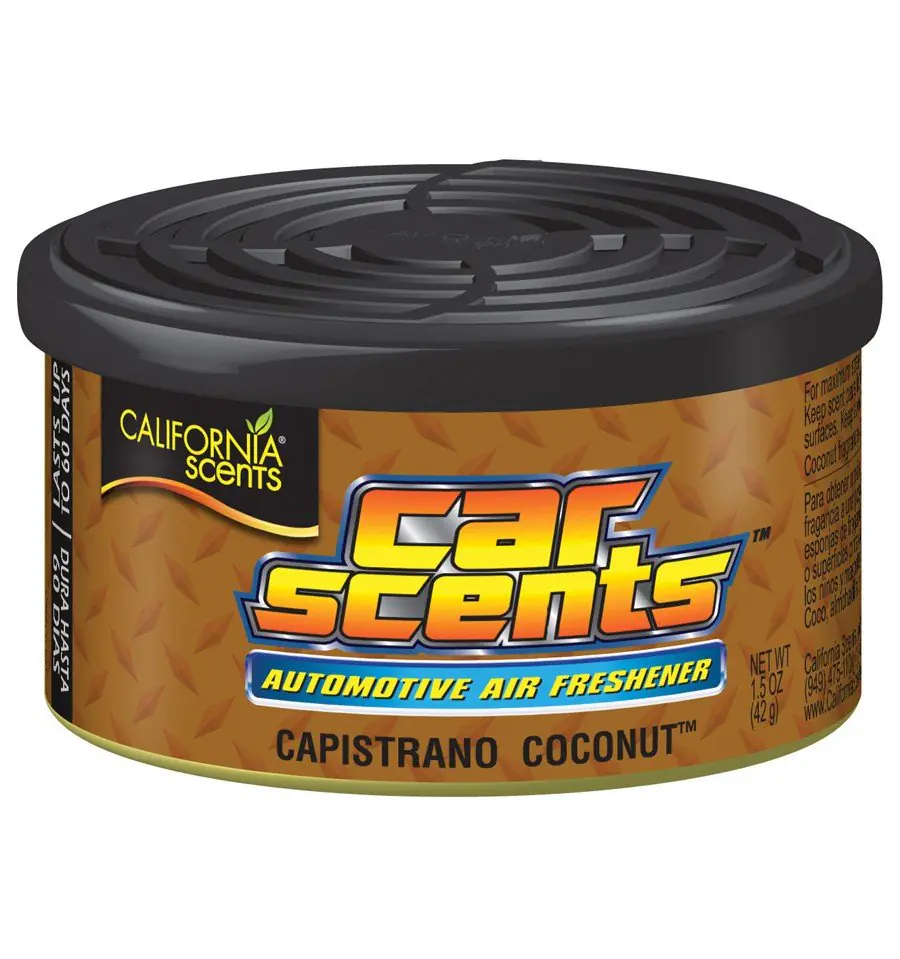 ⁨California Scents Capistrano Coconut - puszka zapachowa do auta kokos 42g⁩ w sklepie Wasserman.eu