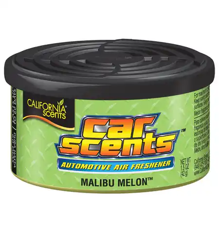 ⁨California Scents Malibu Melon - puszka zapachowa do auta melon 42g⁩ w sklepie Wasserman.eu