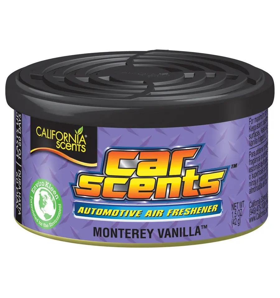 ⁨California Scents Monterey Vanilla - puszka zapachowa do auta wanilia 42g⁩ w sklepie Wasserman.eu
