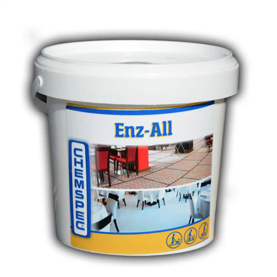 ⁨Chemspec Enz-All 680g - enzymatyczny pre spray do prania tapicerki materiałowej⁩ w sklepie Wasserman.eu