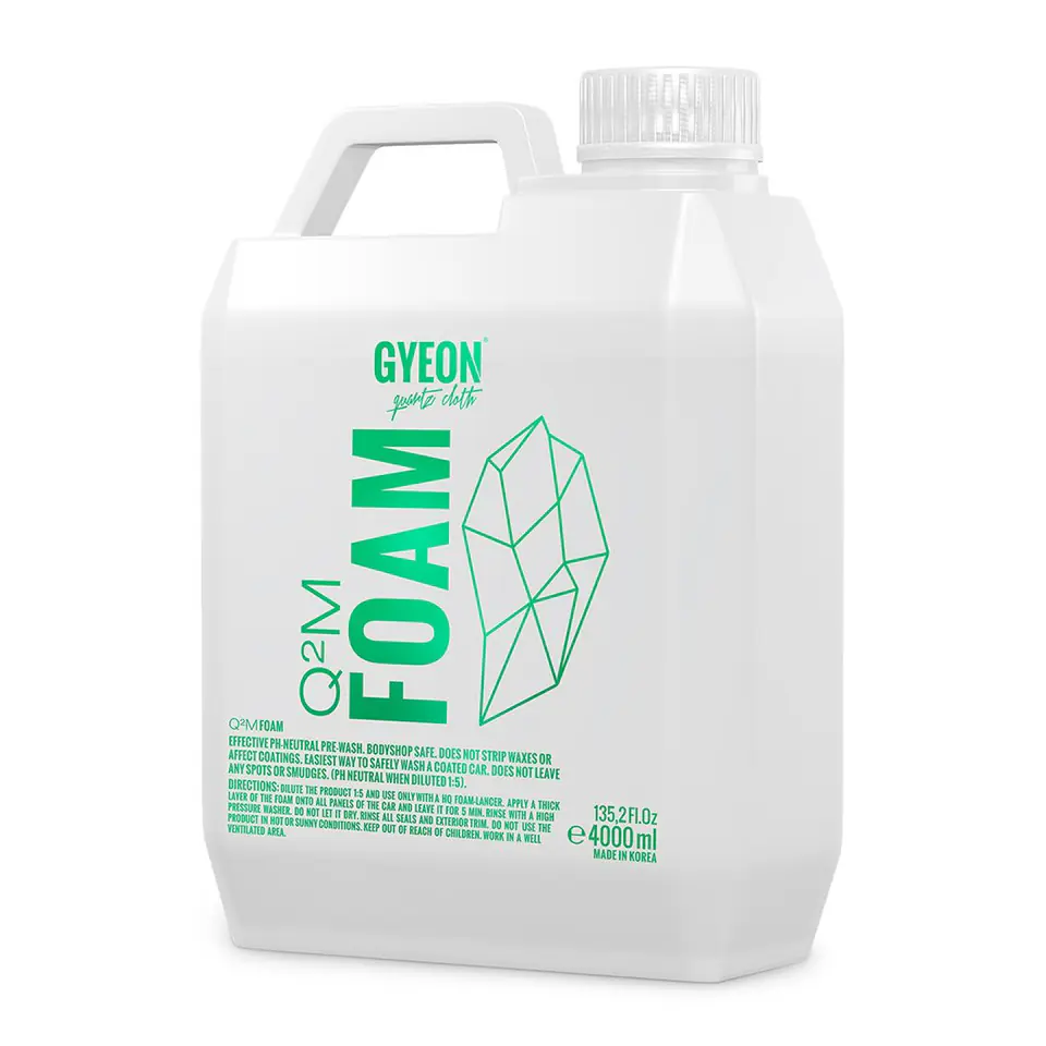 ⁨Gyeon Q2M Foam 4L - piana aktywna delikatna dla wosków i powłok⁩ w sklepie Wasserman.eu