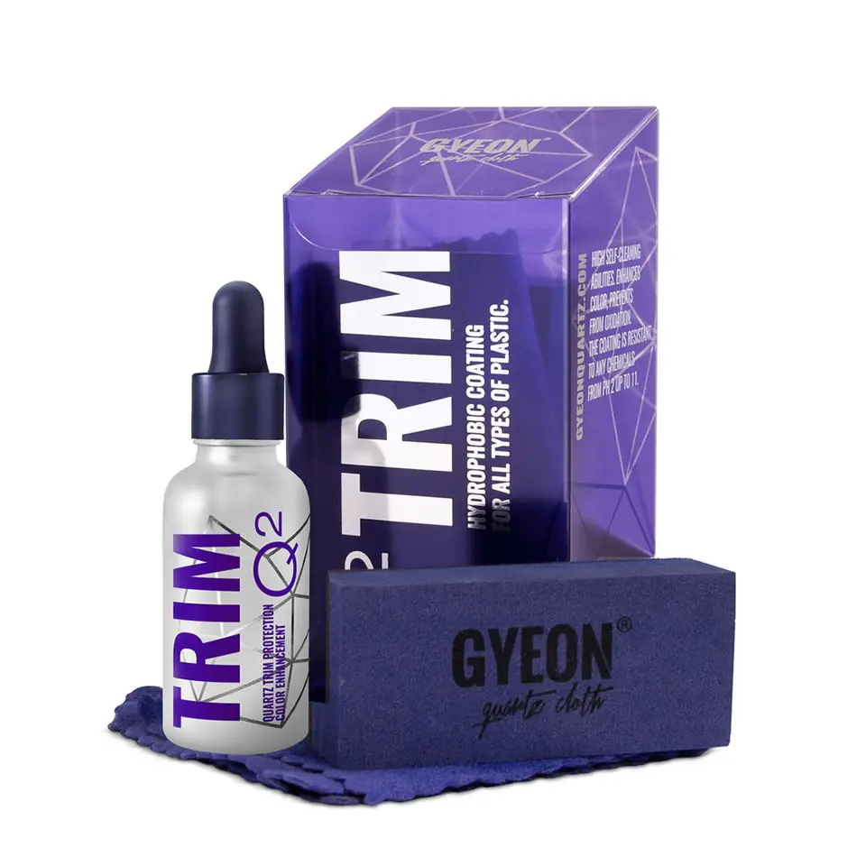 ⁨Gyeon Q2 Trim 30ml - powłoka do zabezpieczenia tworzyw sztucznych⁩ w sklepie Wasserman.eu