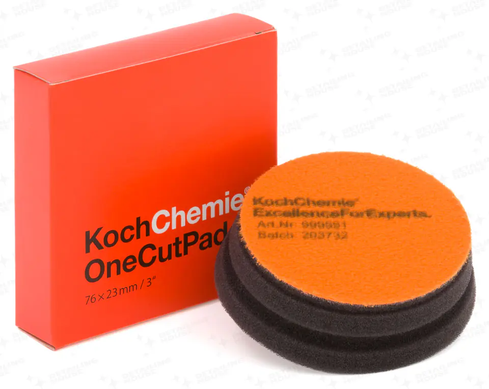⁨Koch Chemie One Cut Pomarańczowa 76x23mm - gąbka do usuwania głębokich rys⁩ w sklepie Wasserman.eu