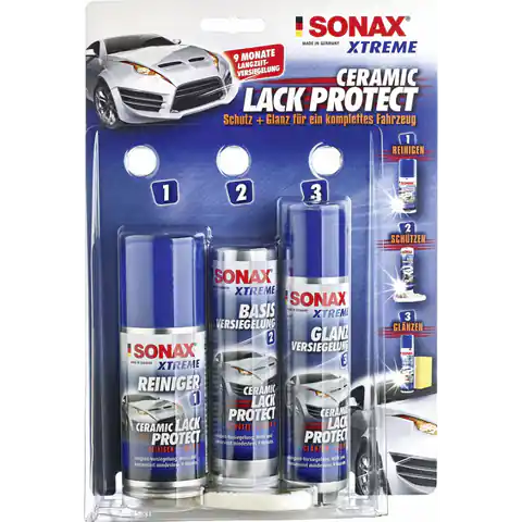 ⁨Sonax Xtreme Ceramic lack protect- zestaw⁩ w sklepie Wasserman.eu