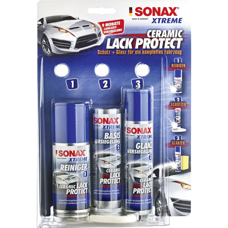 ⁨Sonax Xtreme Ceramic lack protect- zestaw⁩ w sklepie Wasserman.eu