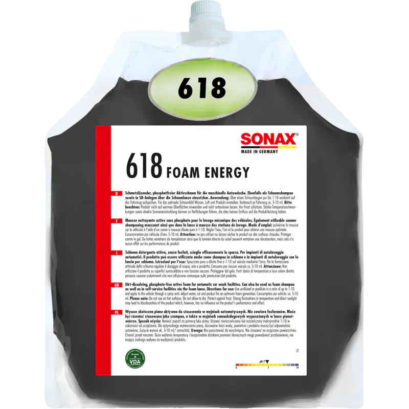 ⁨SONAX Profiline Piana Aktywna Energy 5L⁩ w sklepie Wasserman.eu