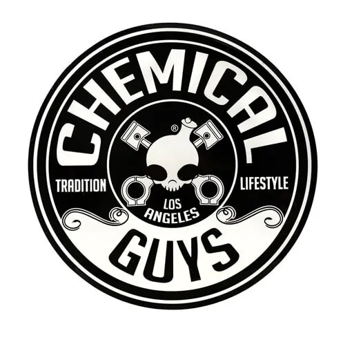 ⁨Chemical Guys Logo Sticker Circle 125mm⁩ w sklepie Wasserman.eu