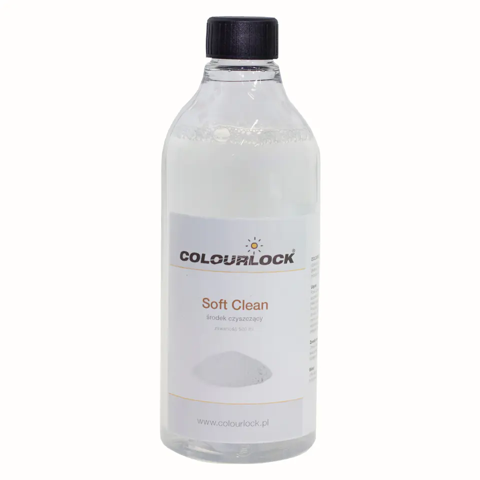 ⁨Colourlock Soft Clean 500ml - skutecznie usuwa plamy i zabrudzenia w skórach gładkich⁩ w sklepie Wasserman.eu