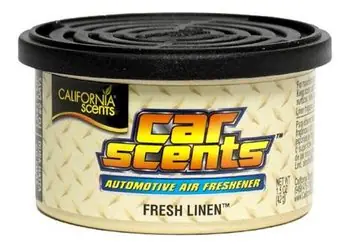 ⁨California Scents Linen 42g - puszka zapachowa do auta o zapachu świeżego prania⁩ w sklepie Wasserman.eu